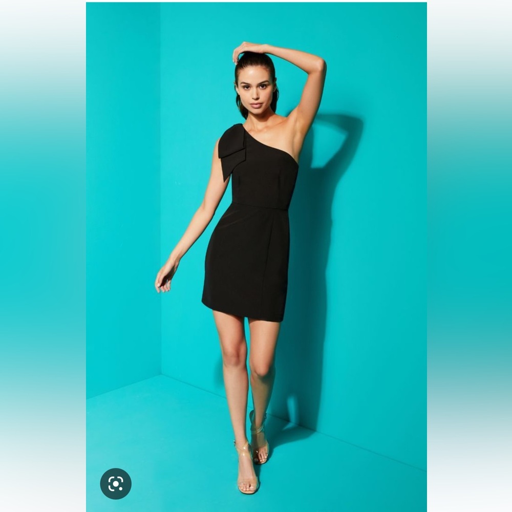 Black Gianni bini deliah cocktail dress